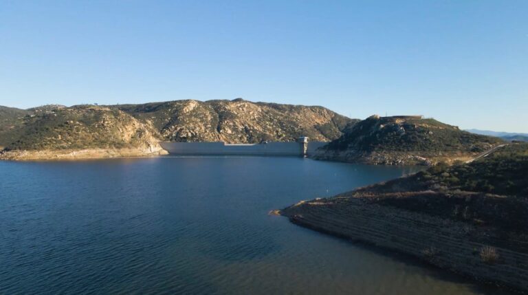 San Vicente Reservoir, California